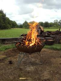 Feuerschale RS, Faltbare Feuerschale, Lagerfeuer, Campfeuer, Feuerstelle